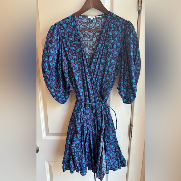 RHODE Blue and Purple Floral Dress - Picture 5 of 7